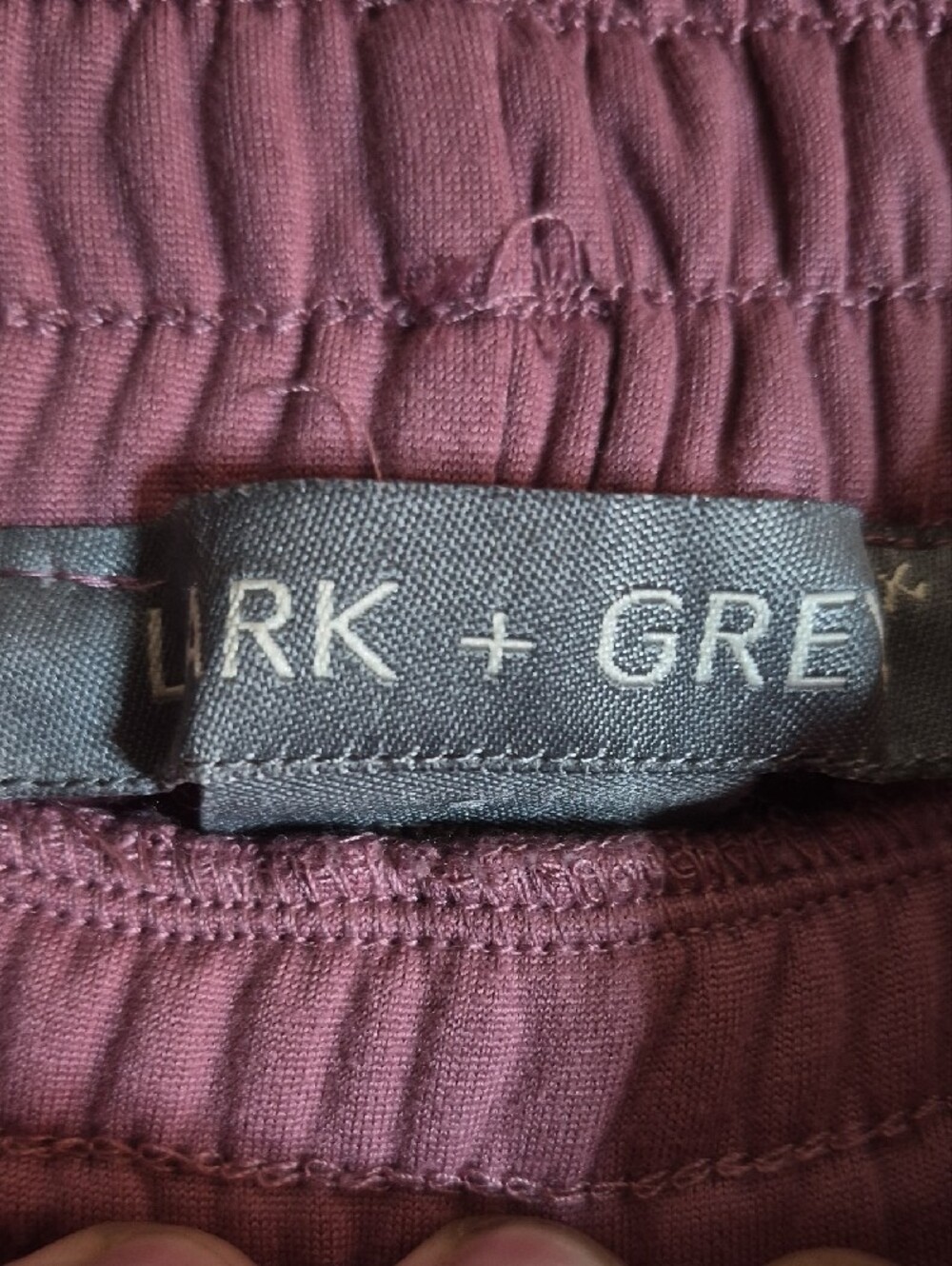 Mama Graphic Joggers in Dusky Rose — Women's Cozy Sweatpants - Picture 2 of 4